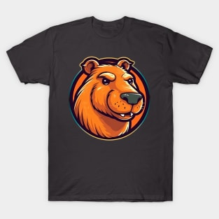 Orange capybara T-Shirt